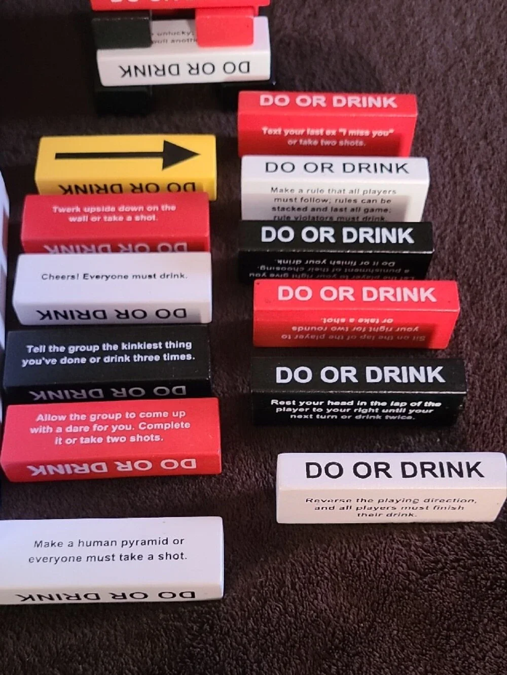 Blackout Tower Party Game - Black